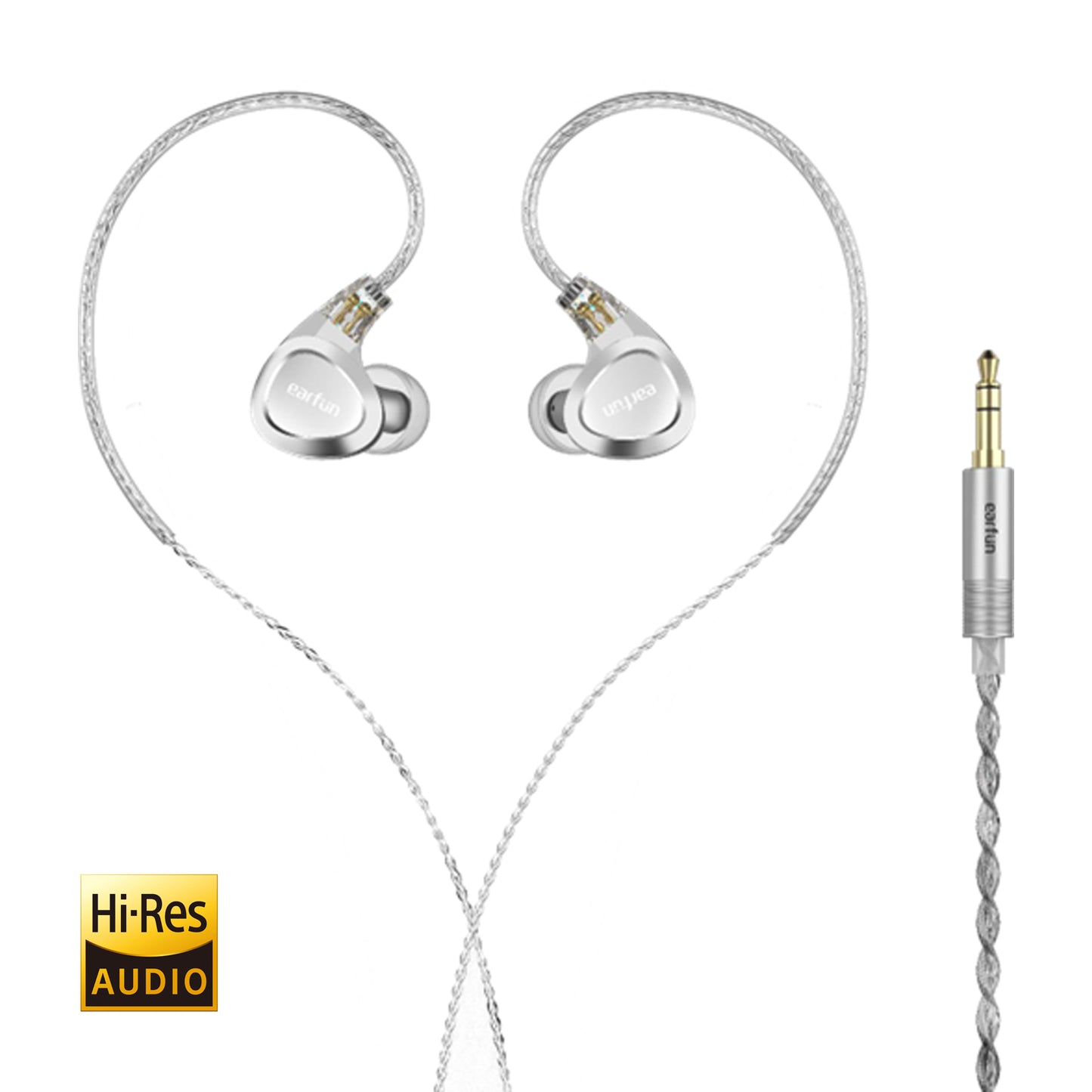 EarFun EH100 Triple Driver Hybrid HiFi Wired Earphone