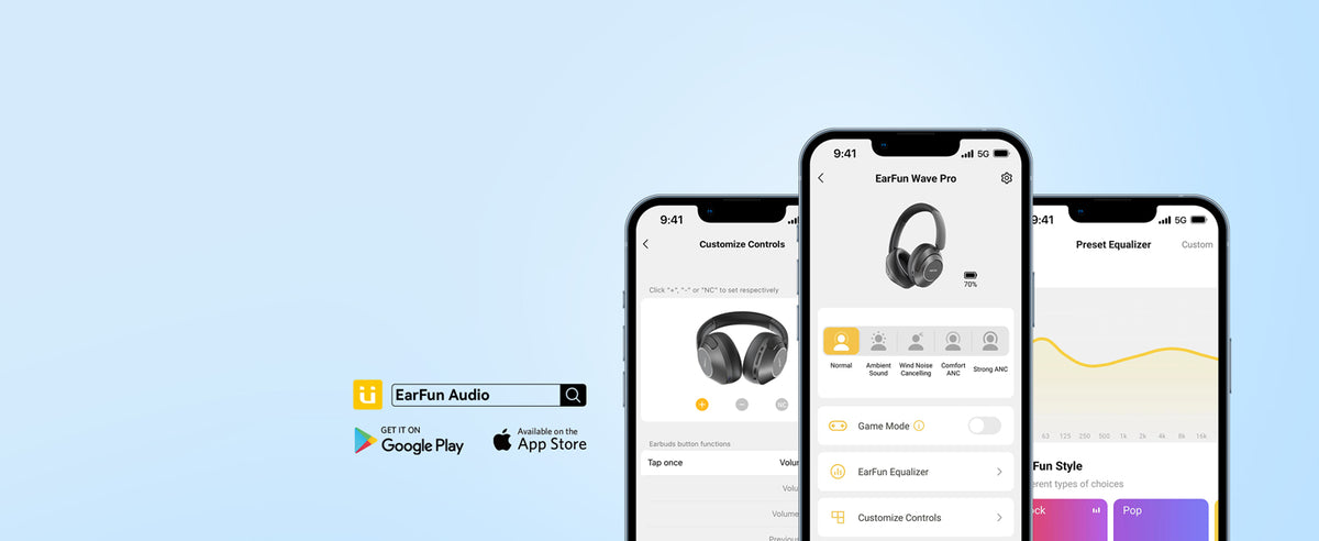 EarFun App for Customization