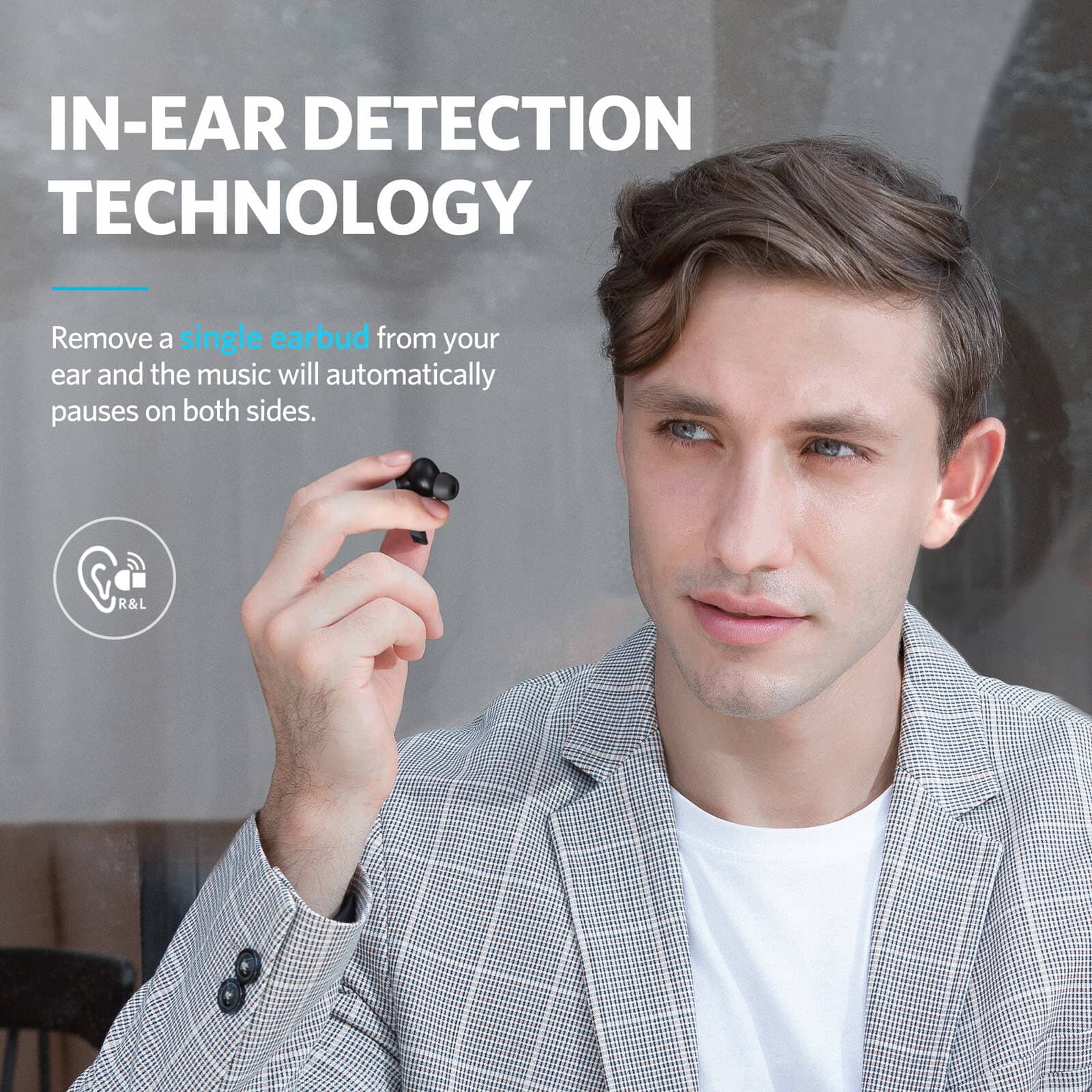 In ear detection online earbuds